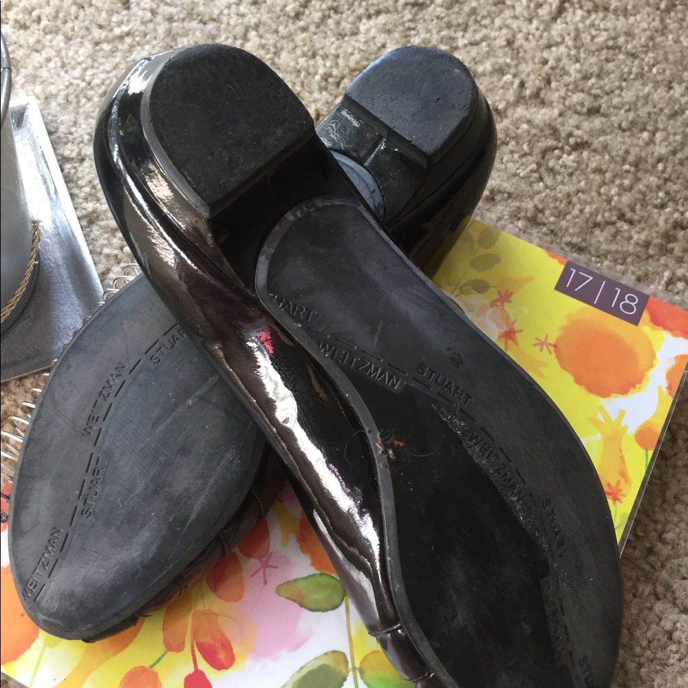 Stuart Weitzman Exflat Peep Toe Flat - image 2